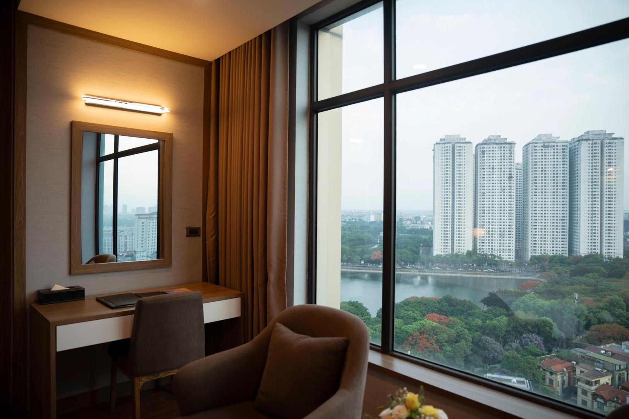 Muong Thanh Grand Hanoi Hotel Bagian luar foto