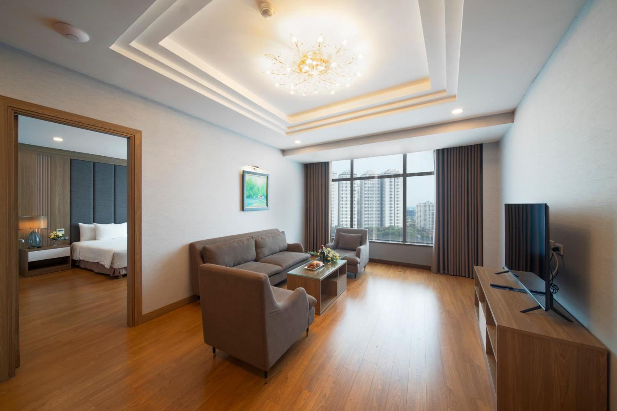 Muong Thanh Grand Hanoi Hotel Bagian luar foto