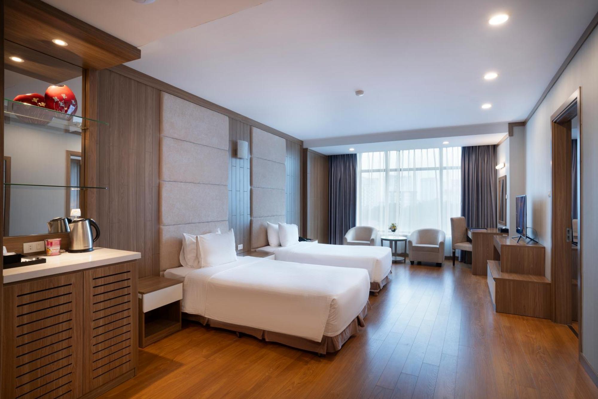 Muong Thanh Grand Hanoi Hotel Bagian luar foto