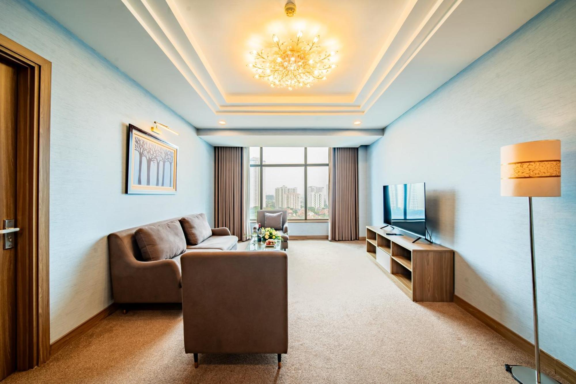 Muong Thanh Grand Hanoi Hotel Bagian luar foto