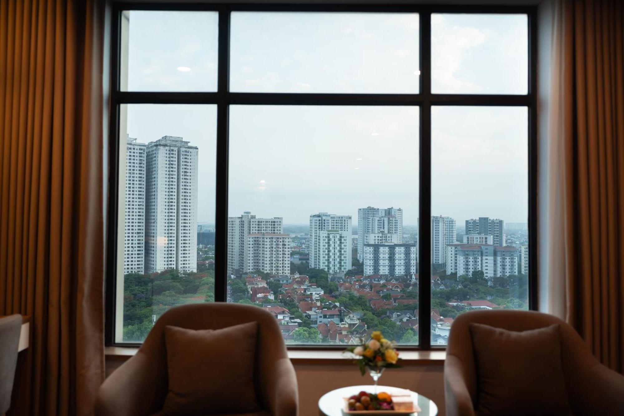 Muong Thanh Grand Hanoi Hotel Bagian luar foto
