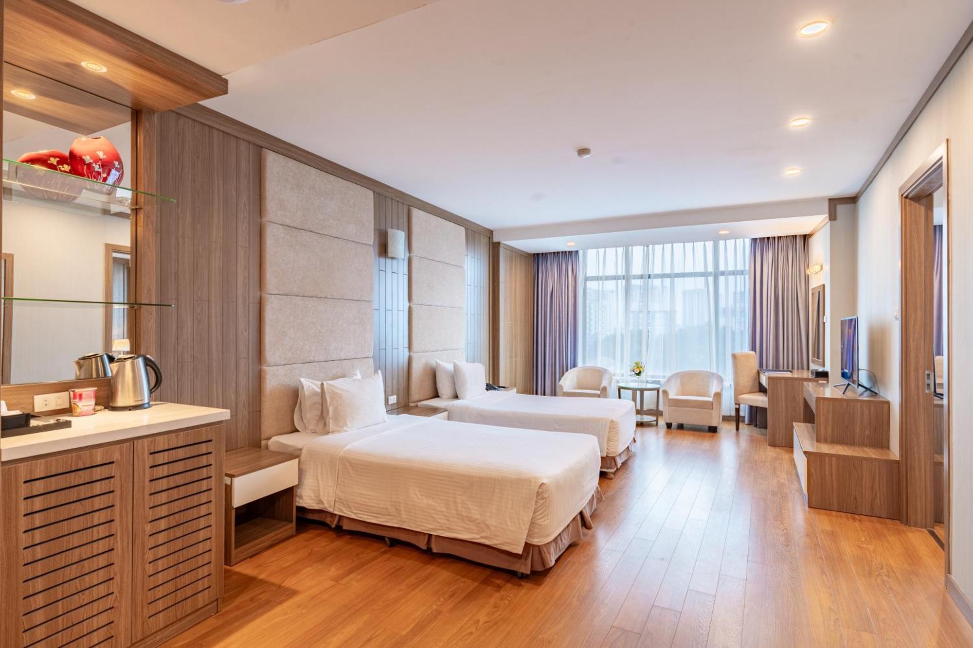 Muong Thanh Grand Hanoi Hotel Bagian luar foto