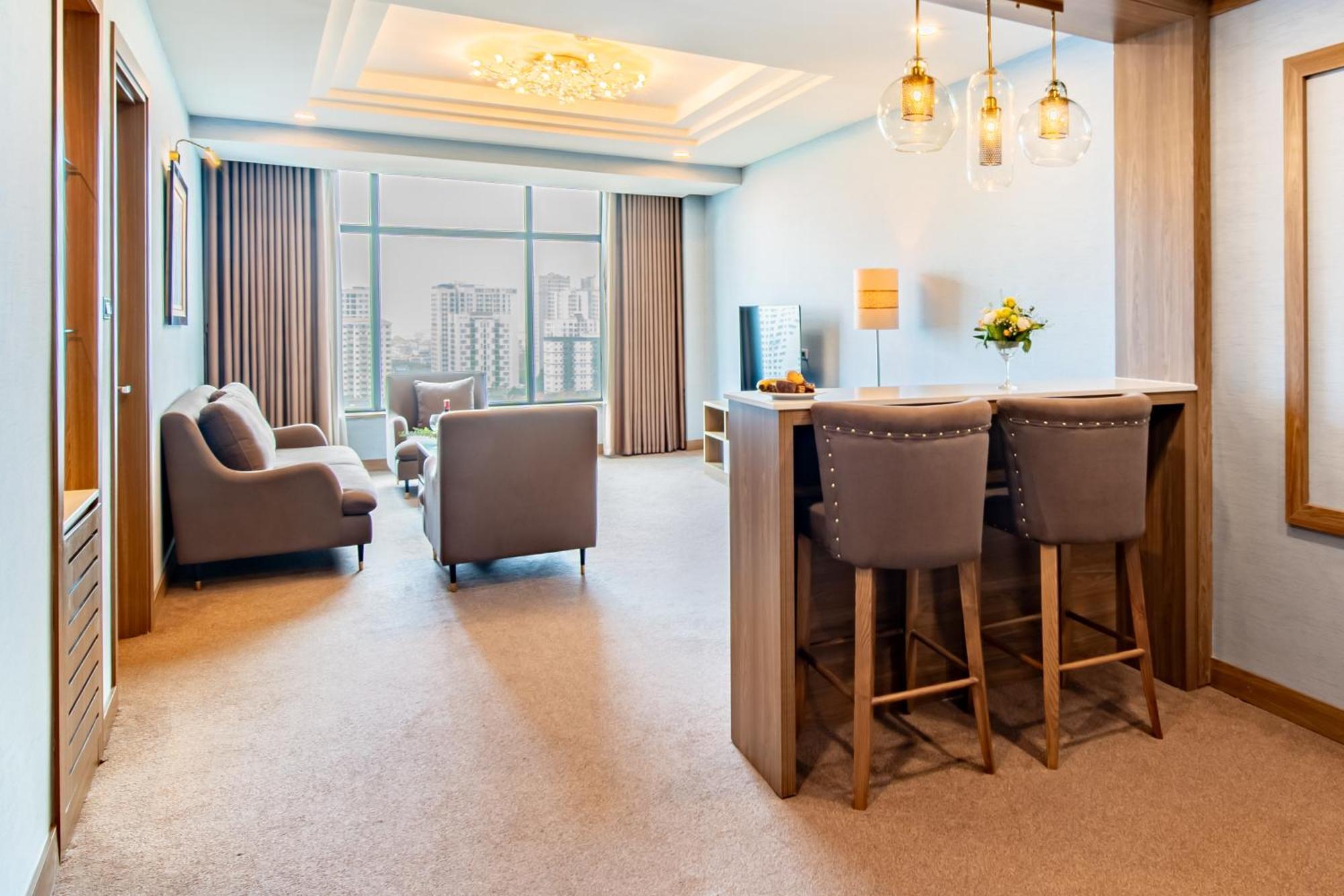 Muong Thanh Grand Hanoi Hotel Bagian luar foto
